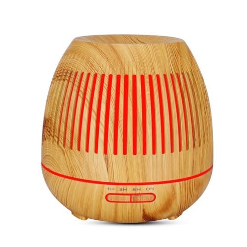 Diffuseur d'arômes pour chambre et bureau : humidificateur muet 400ml - 6