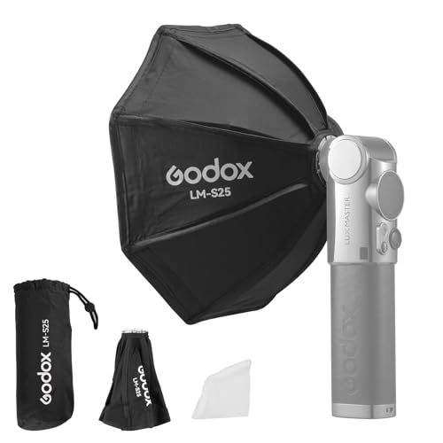 Amazon | Godox LM-S25 Octa ソフトボックス Lux Masterカメラ 
