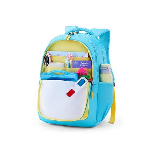 Image of American Tourister Ollie 4.0 Xl 01 G.C.Blu, Extra Large School Backpack, Age 8-12 Years, 3 Compartments,3D Glasses Inside - Atplayunique 32.5 Ltrs Capacity - Girls
