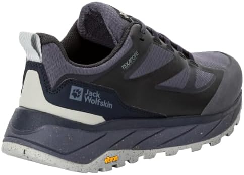 Jack Wolfskin Unisex Terraventure Texapore Low W Hiking Shoe, Dolphin, 10 US Men | Image 2