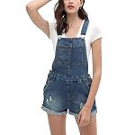 Women’s Summer Cute Denim Romper Overall Shorts Shortalls www.denim.fit