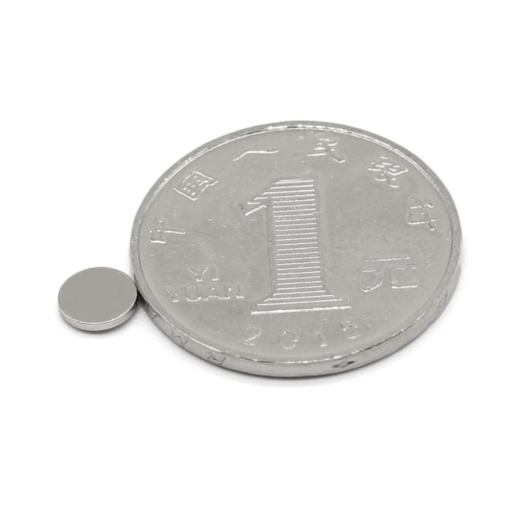 50/100/200/500/1000 Pcs 6x1 Round NdFeB Neodymium Super Small imanes Permanent Magnetic Disc Magnet(500Pcs)