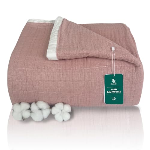 SE SOFTEXLY Koc premium 150 x 200 cm – narzuta na łóżko, koc dwustronny, koc na sofę