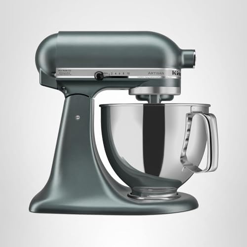 KitchenAid Artisan Series 5 Quart Tilt Head Stand Mixer, KSM150PS, Juniper - 5