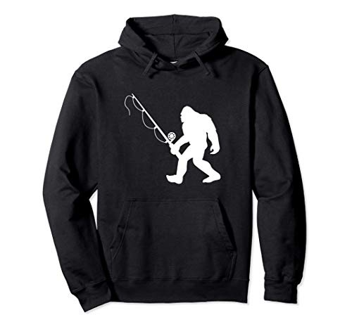 Funny Bigfoot Fishing Gift Sudadera con Capucha