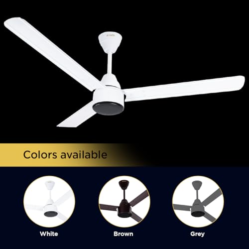 Image of EcoLink AiroMax BLDC 1200mm Ceiling Fan - White | Power-Saving BLDC Technology | High Airflow Performance | Low Noise | 2-Year Warranty | Pack of 1