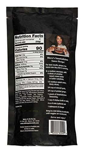 Blove's Smackalicious Sauce Seasoning Mix (Spicy)