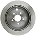 ACDelco Silver 18A2683A (19295261) Non-Coated Rear Disc Brake Rotor