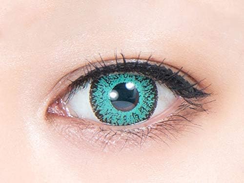 パーフェクトワンデー 翡翠 ひすい グリーン 0 00度なし 1箱6枚 カラコン 緑 青緑 エメラルドグリーン グリーン Perfect Series ソフトコンタクトレンズ Amazon