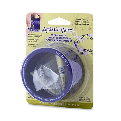 Artistic Wire Gabarit 3D 228S-550 avec 20 Chevilles et Tubes de Support