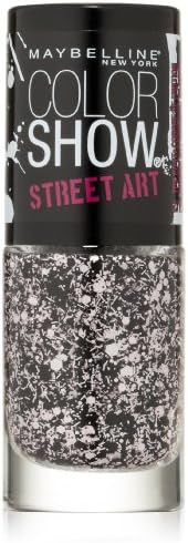 Maybelline (Pink Splatter) - Maybelline New York Colour Show Street Art Top Coat No. 12 Pink Splatter, 0.23 Fluid Ounce