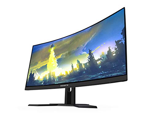 Image of GIGABYTE G27FC 27 inch 165Hz 1080P Curved Gaming Monitor, 1920 x 1080 VA 1500R Display, 1ms (MPRT) Response Time, 90% DCI-P3, FreeSync Premium, 1x Display Port 1.2, 2x HDMI 1.4