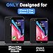 Teayoha for iPhone 8 Plus & iPhone 7 Plus Case, Translucent Matte Back Compatible with Magsafe Magnetic Slim Shockproof Protective Case with Lanyard Strap Phone Cover 5.5-inch, Black
