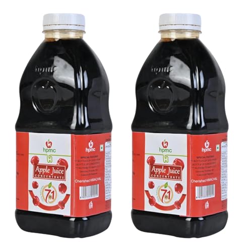 HPMC 7-in-1 Apple Juice Concentrate - 100% Pure, No Added Sugar, High Nutritional Value, Rich in Vitamins & Minerals (Pack of 2_1 Kg)