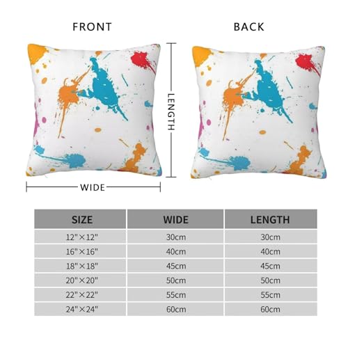 Douce housse de coussin 70x70 cm de qualité supérieure lot de 2 - 7