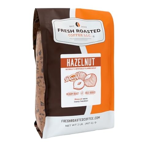 Fresh Roasted Coffee Decaf Hazelnut 2 lb Cover