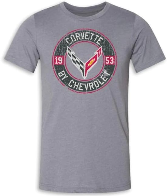 C8 Corvette by Chevrolet T-Shirt - Officially Licensed Tee by GM