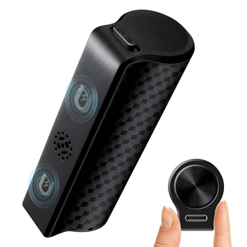 Grabadora de Voz con 30 días de Grabación Continuo, Grabadora Voz y Activación por Voz, Capacidad de 4800 Horas, Mini Grabadora con Grabación con Un Toque y Reducción de Ruido Mini grabadora de Voz