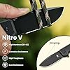 Kizer Nice Guy Pocket Folding Knife, 2.84" Nitro V Blade, Lightweight Sharp Camping and Hiking Knife, Comfort Micarta Handle, Liner Lock Flipper knives V3011A3