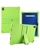 for Onn 11 Inch 2026 Tablet Case,BOVUGAC Adjustable Stand Shockproof Easy Installation Silicone Protective Shell for Onn 11" 2026 Case Cover.(Green)