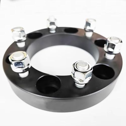 車用ホイールスペーサーシム 2インチ 2'' 50MM ハブセンターホイールスペーサー 6X139.7 (6X5.5) 108CB 12X1.5