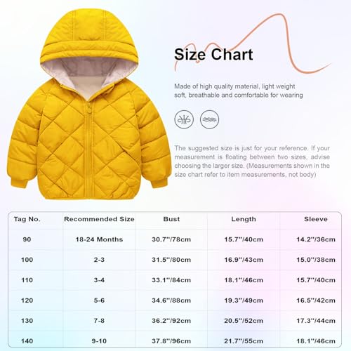 Kaerm Kids Toddler Boys Girls Outerwear Tops Long Sleeves Zipper Hoodie Jacket School Casual Wear Coat3