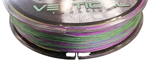 Vertical Trolling VT8 300mt Multicolor Braided Line - Image 4