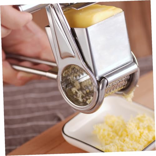 Rallador manual giratorio de queso de acero inoxidable miniatura 5