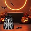 Qianly Totenkopf Rucksack für Herren, Laptoptasche, Gothic, für Camping, Geburtstagsgeschenk, Einkaufen #2