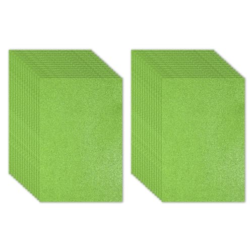 Feuille de Mousse Pailletée Eva pour Créer des Décors de Pâques sans Perdre de Paillettes