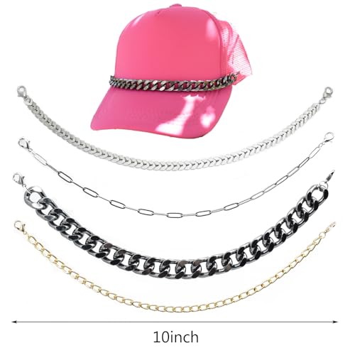 LIBRAGOLD Trucket Hat Chains Black