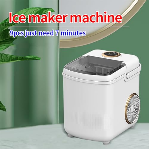 Máquina fabricadora de hielo portátil de mostrador miniatura 4