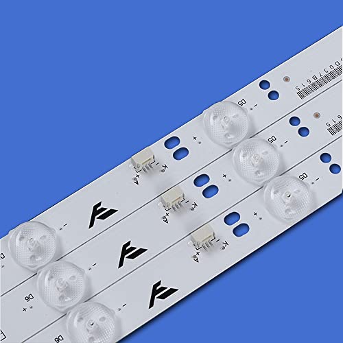 Barra 3 uds repuesto de alta durabilidad 62,5 CM para panel GC32D09-ZC14F-05 3V