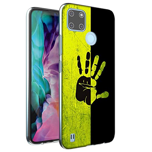 Mixroom - Funda Back Case de TPU silicona blanda para Realme C21Y C21 Y fantasía Attention U833