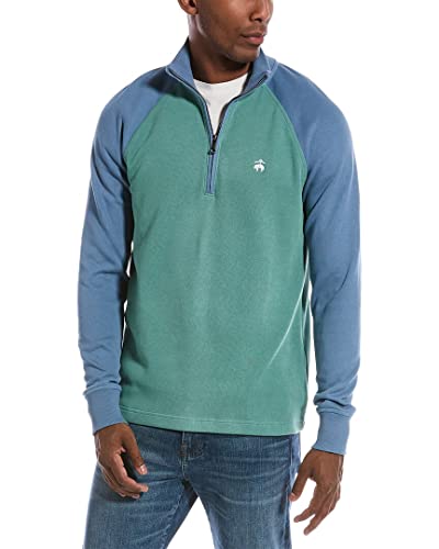 Brooks Brothers French Rib Raglan 1/2-Zip