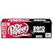 Dr Pepper Cherry Zero Sugar Soda, 12 fl oz cans, 12 pack
