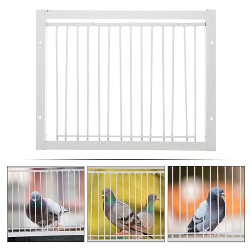 Porte de pigeonnier renforcée en fer 33x26 cm pour cage à oiseaux - 5
