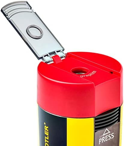 STAEDTLER 511 004 Single-Hole Pencil Tub Sharpener in Noris Design (Pack of 1)