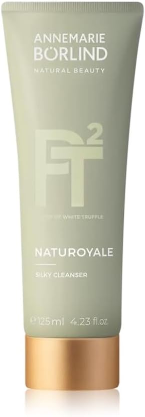 ANNEMARIE BĂ–RLIND - NATUROYALE Cleansing Cream - Face Cleanser With Natural Ingredients - Hyaluronic Acid Vitamin E and Shea Butter for a Firm Smooth and Refreshed Complexion - Step 1 of 5-4.2 Oz