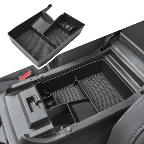 Center Console Organizer Compatible with 2020 2021 2022 2023 2024 2025 Subaru Outback & Legacy Interior Accessories Dual-Layer Armrest Storage Tray Compartment Insert (NOT for Console with CD Player)
