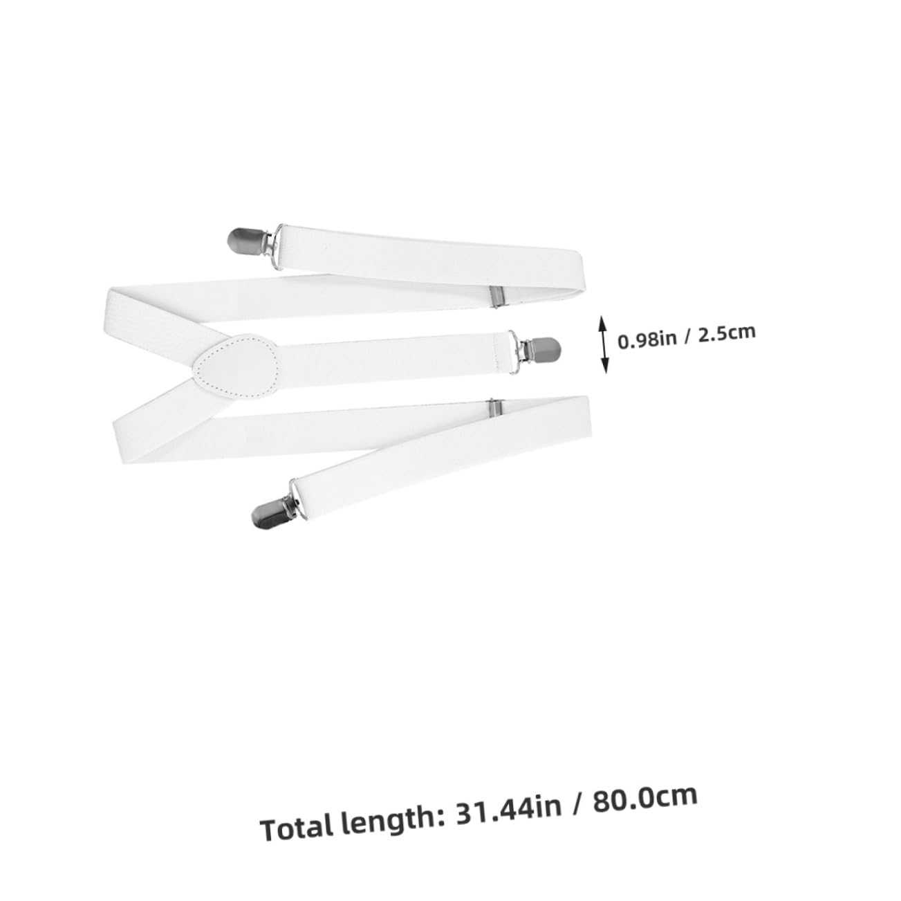 Beavorty Tool 2pcs Bib Strap Clip Y-shape Suspenders for Papers Photos Files Office