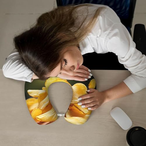 Almohada cervical de espuma viscoelástica negra miniatura 7