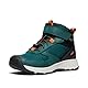 KEEN Unisex Kinder Skua Mid Waterproof Wanderstiefel, Ponderosa Pine/Gold Flame