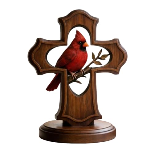 Genérico Ornamento De – Religiosa De 5,9 Pulgadas | Recuerdo Artístico De Bird – Decoración De Mesa De Resina, Signo Simbólico Para La Familia, Los Amigos, La Entrada Interior, El Dormitorio