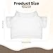 4 PCS Stuffed Bear Basic T Shirt Clothes, White Stuffed Animal Clothes Classic Crew Neck Stuffed T Shirt for DIY Stuffed Animals Accessory Clothe (for 10-12 Inch)