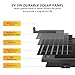 Chicken Coop Door Solar Panel, 2W 5V Solar Panel Battery Powered with Controller for Automatic Chicken Coop Door