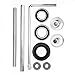 OCTOPUS W10435302 & 2119011 EA3503261 Washer Bearings, Shaft & Tool Kit Compatible Most Front Load Washers Tub Bearing & Seal Kit Washer Shaft & Bearing Kit W10435302 2119011 EA3503261 – 19Pc Kit