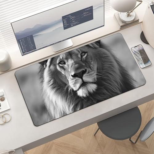 Tapis de souris grand format antidérapant et stable pour pc