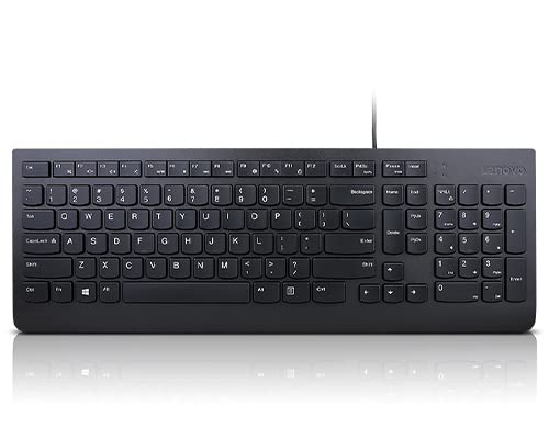 Lenovo Tastiera QWERTY USB KU-1619 Nero Keyboard 105