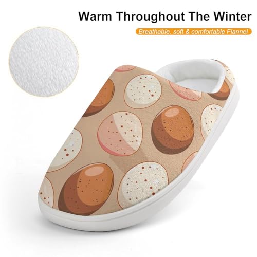 Chicken Eggs Cute Cotton Slippers Anti-slip House Shoe Slipper Indoor Outdoor4